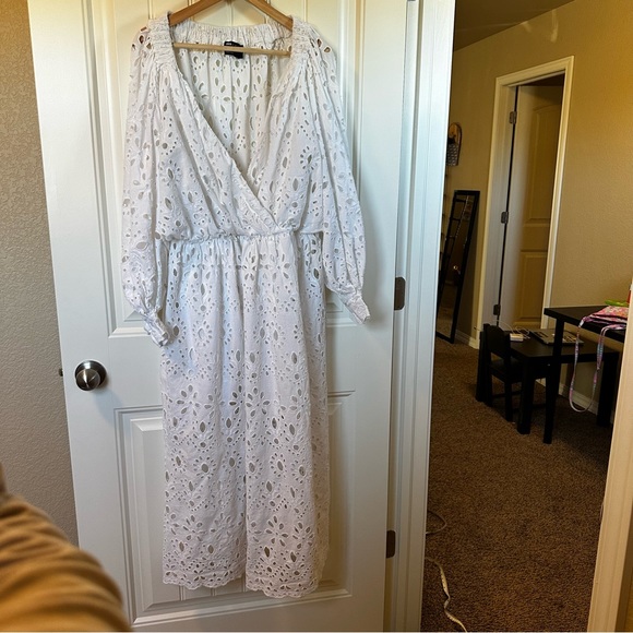 ASOS women’s dress size 10 white maxi - Picture 2 of 9